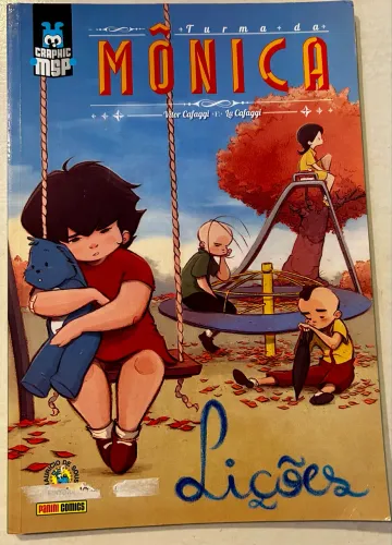 Livro paradidático- Mônica Lições