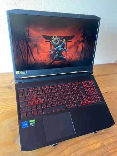 Notebook Acer i5 11ª Geração / GeForce GTX1650 / 16GB RAM / 512GB SSD / Tela 15.6? FullHD
