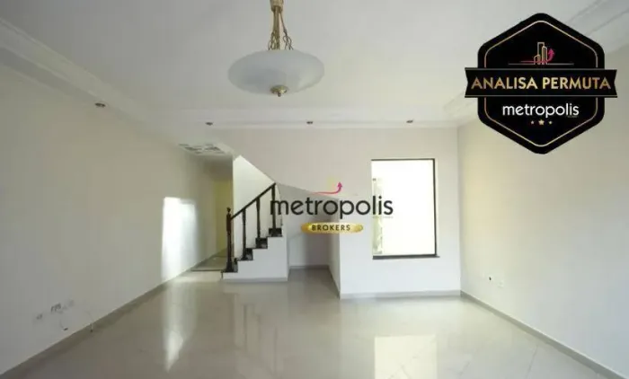 Sobrado com 3 dormitórios à venda, 242 m² por R$ 1.170.000,00 - Parque das Nações - Santo 