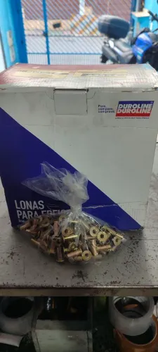 Lona durolaine traseira ônibus Mercedes com aribete