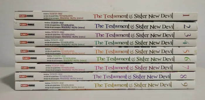 Mangá "The Testament of Sister New Devil" - 9 Volumes - COMPLETO