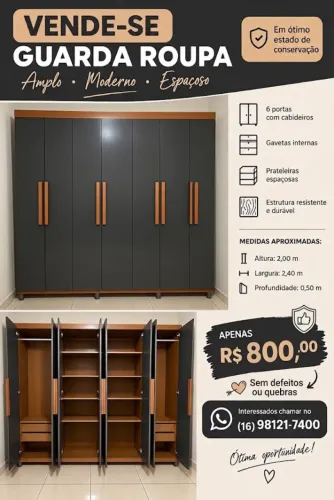 Guarda Roupa Casal
