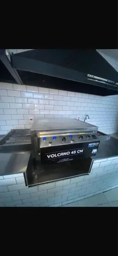Forno Pizza Volcano 45 Metallo Prime
