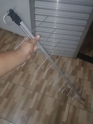 Antena digital de alumínio se gostar fala no ZAP *