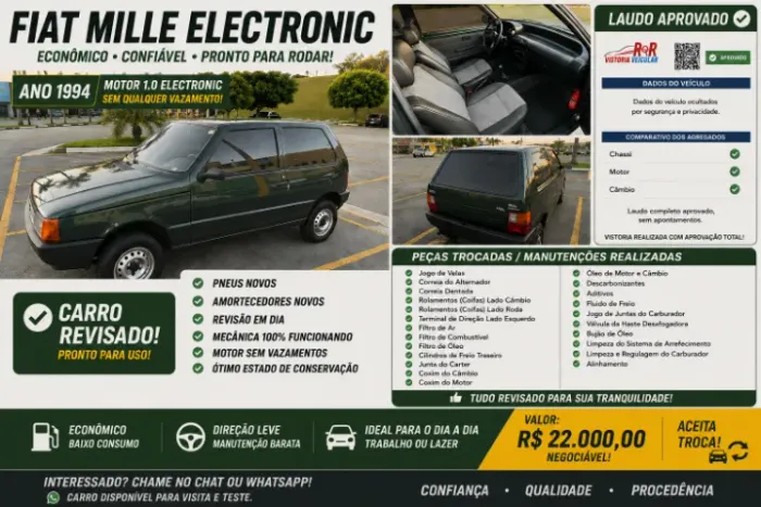 Fiat Uno Mille 1.0/ I.e./ Electronic/ Brio 1994