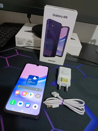 CELULAR SAMSUNG A15 128GB COMPLETO