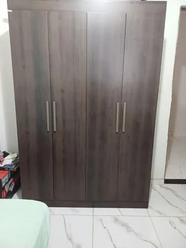 Guarda Roupa Bartira Marrom escuro