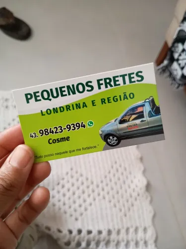 Pequenos fretes