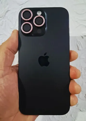 Iphone 16 PRO MAX 512GB Preto Titânio - 100% Bateria