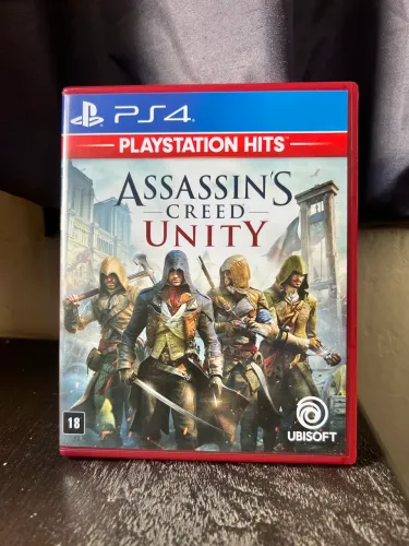 Assassins Creed Unity PS4 Mídia física