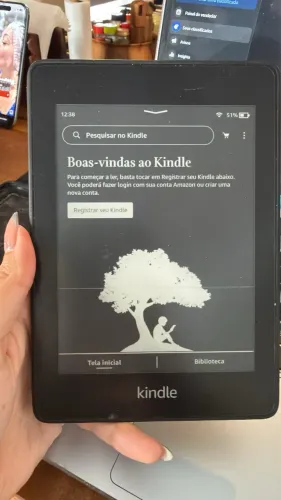 Kindle 10a Geração com Iluminação 8GB + Capa e cabo