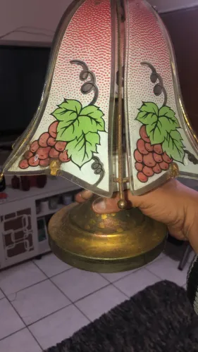 Abajur de porcelana 