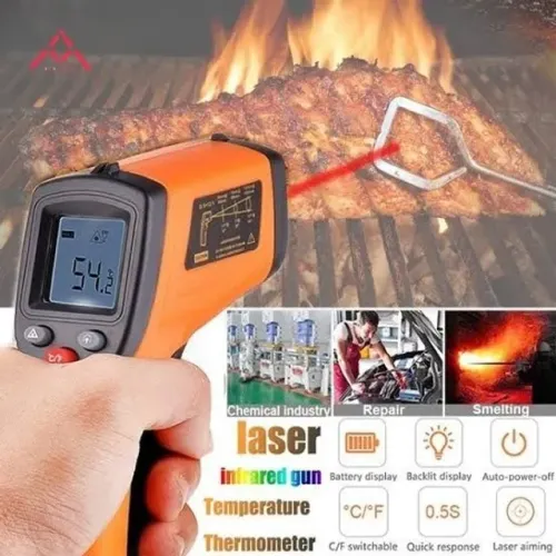 Termômetro Laser Digital Industrial refrigeração Culinário -50 A 400°c