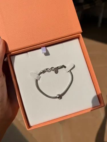 Pulseira Life Infinito em Prata 