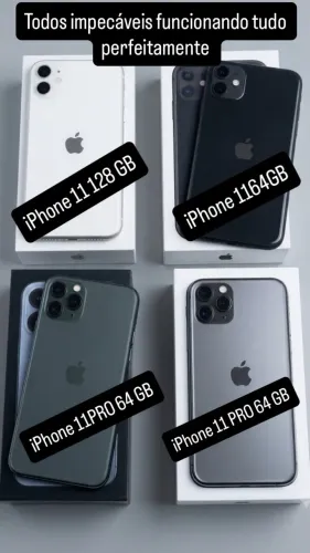 iPhone impecáveis sem defeitos nenhum 