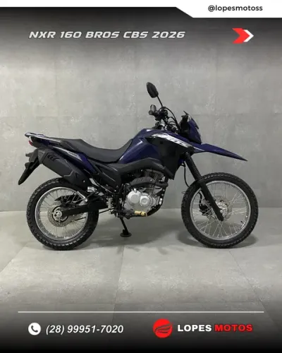 HONDA NXR 160 BROS CBS 2026