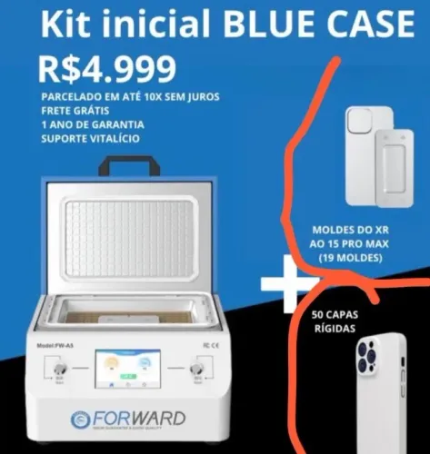 Máquina de capinha personalizada