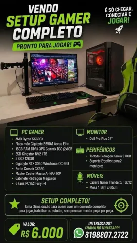 PC Gamer Completo