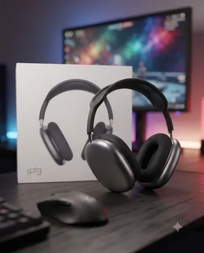 Fone de ouvido bluetooth - headphone p9 com cancelamento de ruídos - entrega grátis