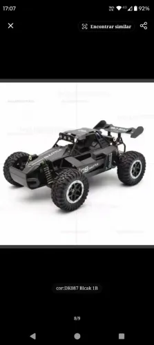 Carrinho de Controle Remoto Off-Road ZWN Alta Velocidade - Suspensão e LED
