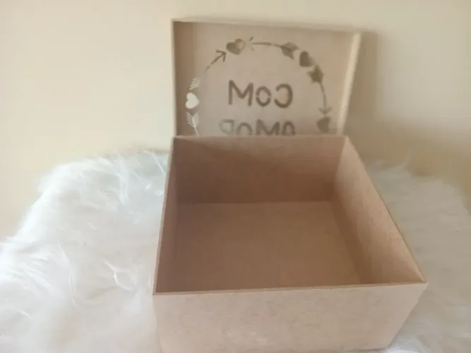 Caixas de mdf, novas
