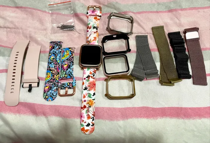 Kit pulseiras e capas amazfit bip 20mm
