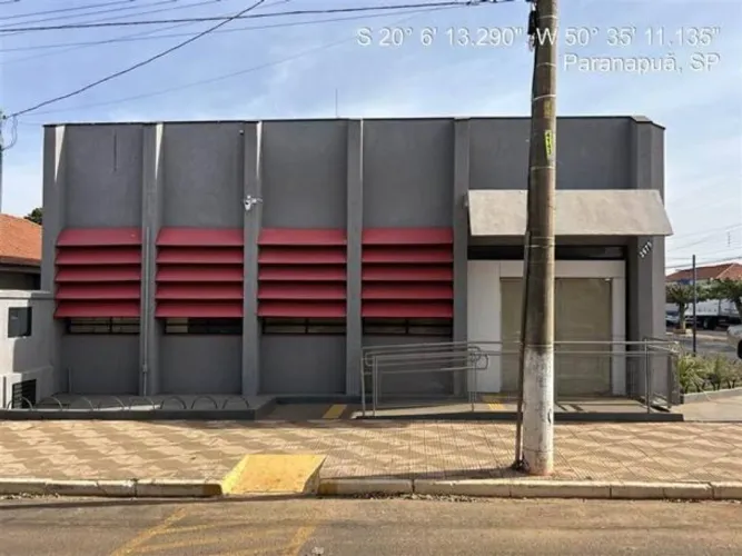 Ex-Agência 199 m² - Centro - Paranapuã - SP