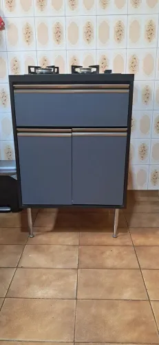Fogão Cook top com armário