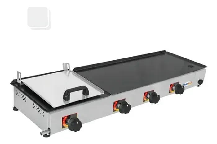 Chapa 1 metro x 30cm, NOVA, inox, garantia, coletor de gordura e abafador. Entrega GRÁTIS*
