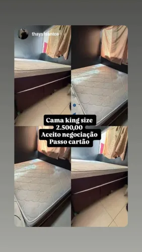 Cama king casal