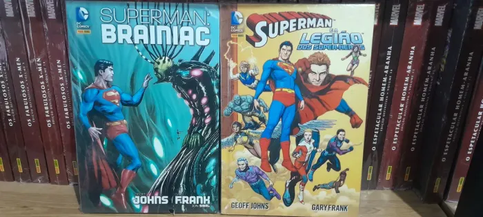 Hq Superman Brainiac e a Legião dos Super-heróis DC Panini