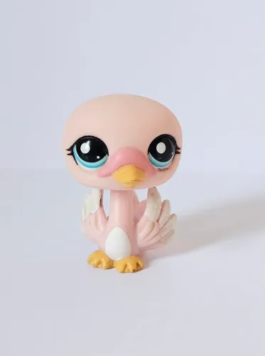 Littlest pet shop Cisne Rosa  #2075