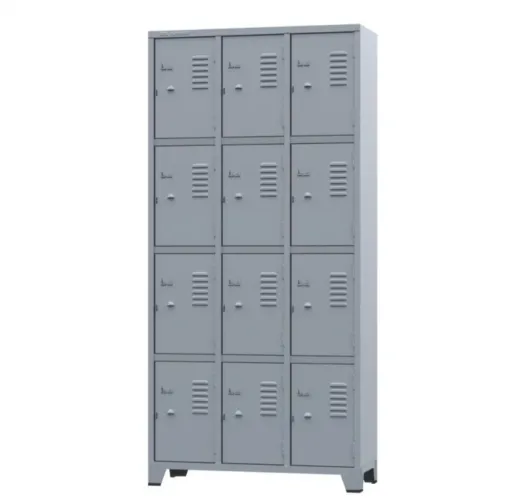 Roupeiro para Vestiários - 12 portas