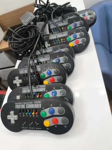 CONTROLE HORI COMMANDER SNES SUPER NINTENDO 