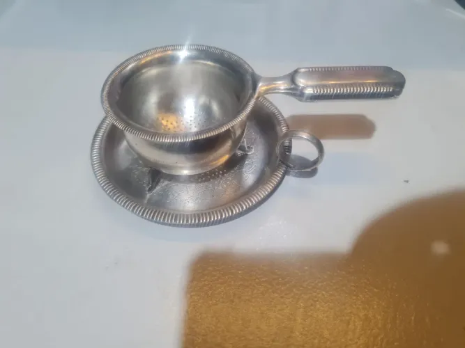 Conjunto de prata antigo , vontage , anos 1920 , em perfeito estado , sem detalhes prata