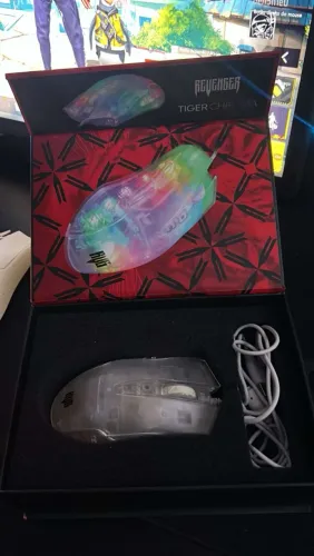 Mouse gamer tiger chroma da revenger