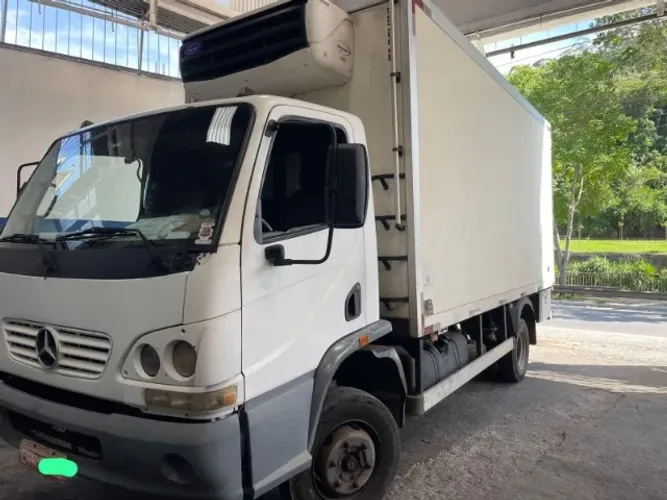 Caminhão Mercedes Accelo 915 2011 Bau Thermoking V500 Congelado Refrigerado