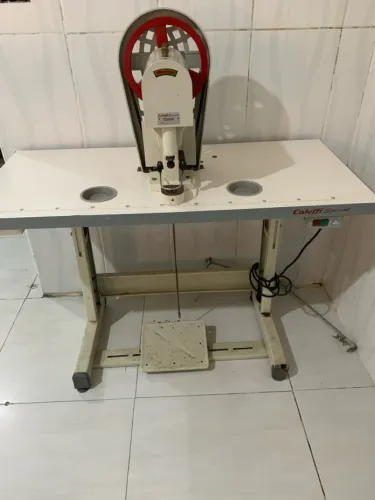 Máquina industrial de pregar botão de pressão
