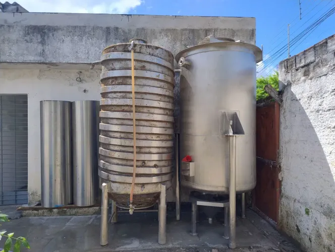 Tanques em aço inox