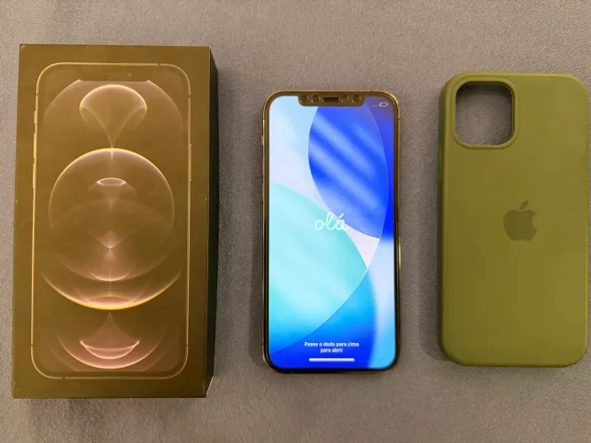iPhone 12 Pro 256GB Grafite | Caixa Original + Capinha