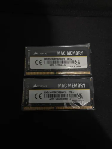 memória ram corsair Mac memory DDR4 16gb 2666Mhz CL18