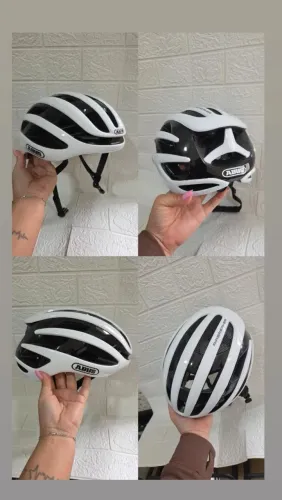 Capacete ciclismo Branco tamanho M NOVO já esta no melhor preço NÃO aceito oferta 