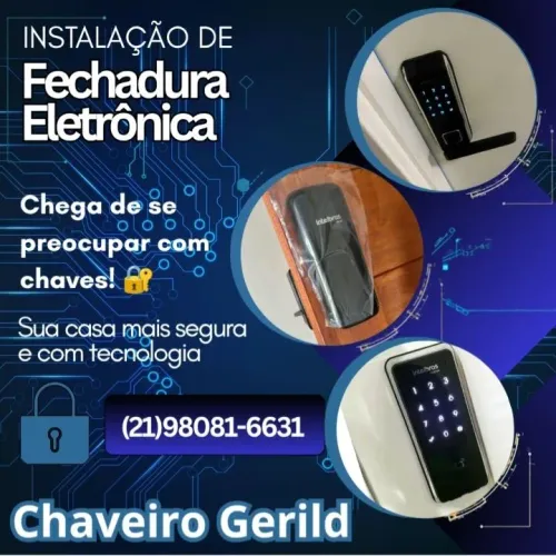 INSTALAÇÃO DE FECHADURA ELETRÔNICA