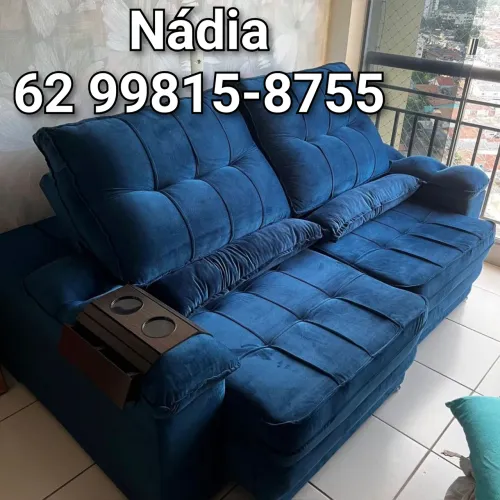 SOFÁ RETRÁTIL E RECLINÁVEL PALMAS