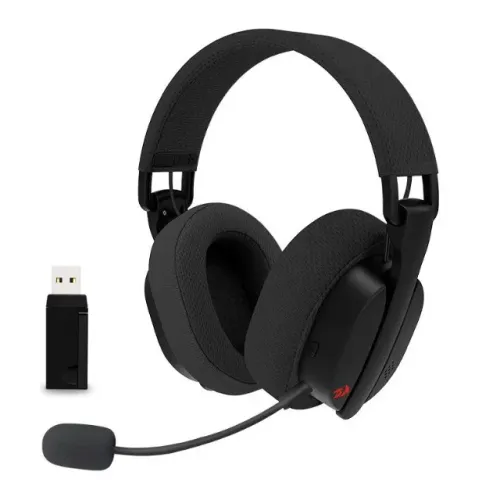 Headset Gamer Redragon Luce, Tri-Mode (Bluetooth/Sem Fio 2.4GHz/Cabo 1xP3 3.5mm) - WZetta