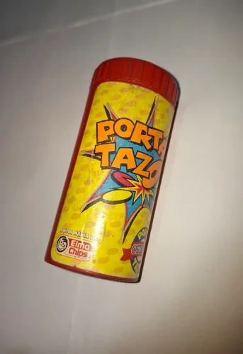 Porta tazos vermelho looney tunes