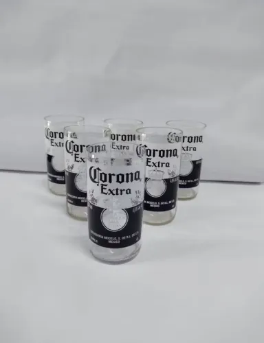 Copos de garrafa