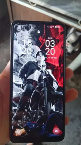 Vendo celular da marca oppo a60, de 256gb +12 de ram. Acompanha capa +película documento 