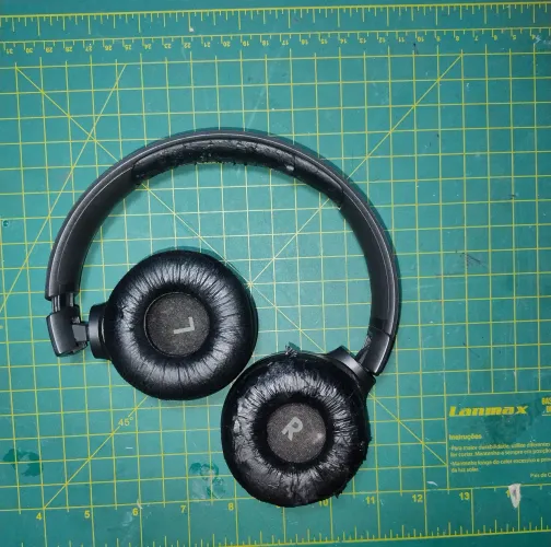 JBL Tune 510BT Preto + Caixa e Cabo Original | Para Retífica/Peças ou Conserto