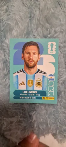 Figurinha Copa do Mundo Messi